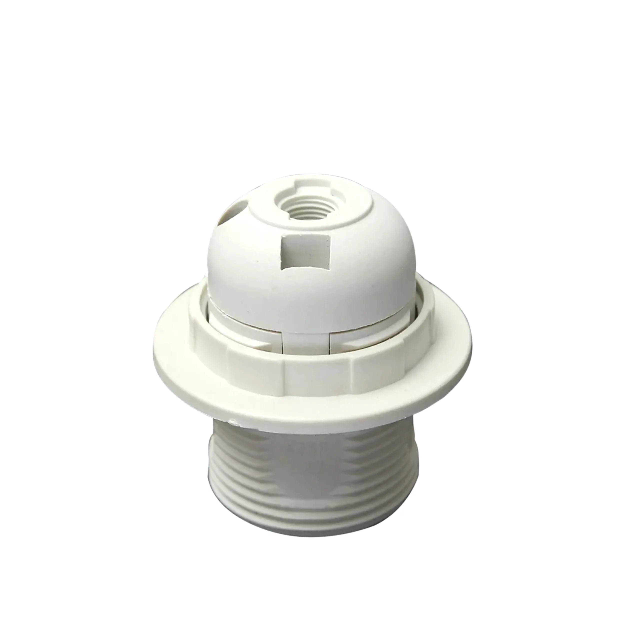 5Pack E27 Light Bulb,Pendant Socket Holder Screw White Plastic Lamp holder ~4368