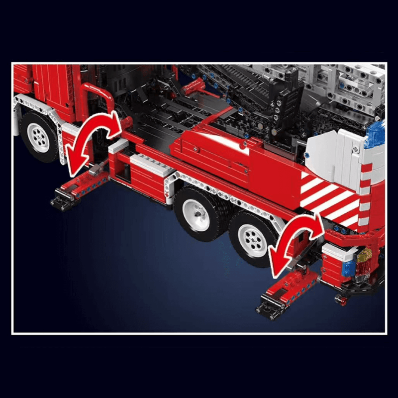 The Ultimate Firetruck Technic 4885pcs