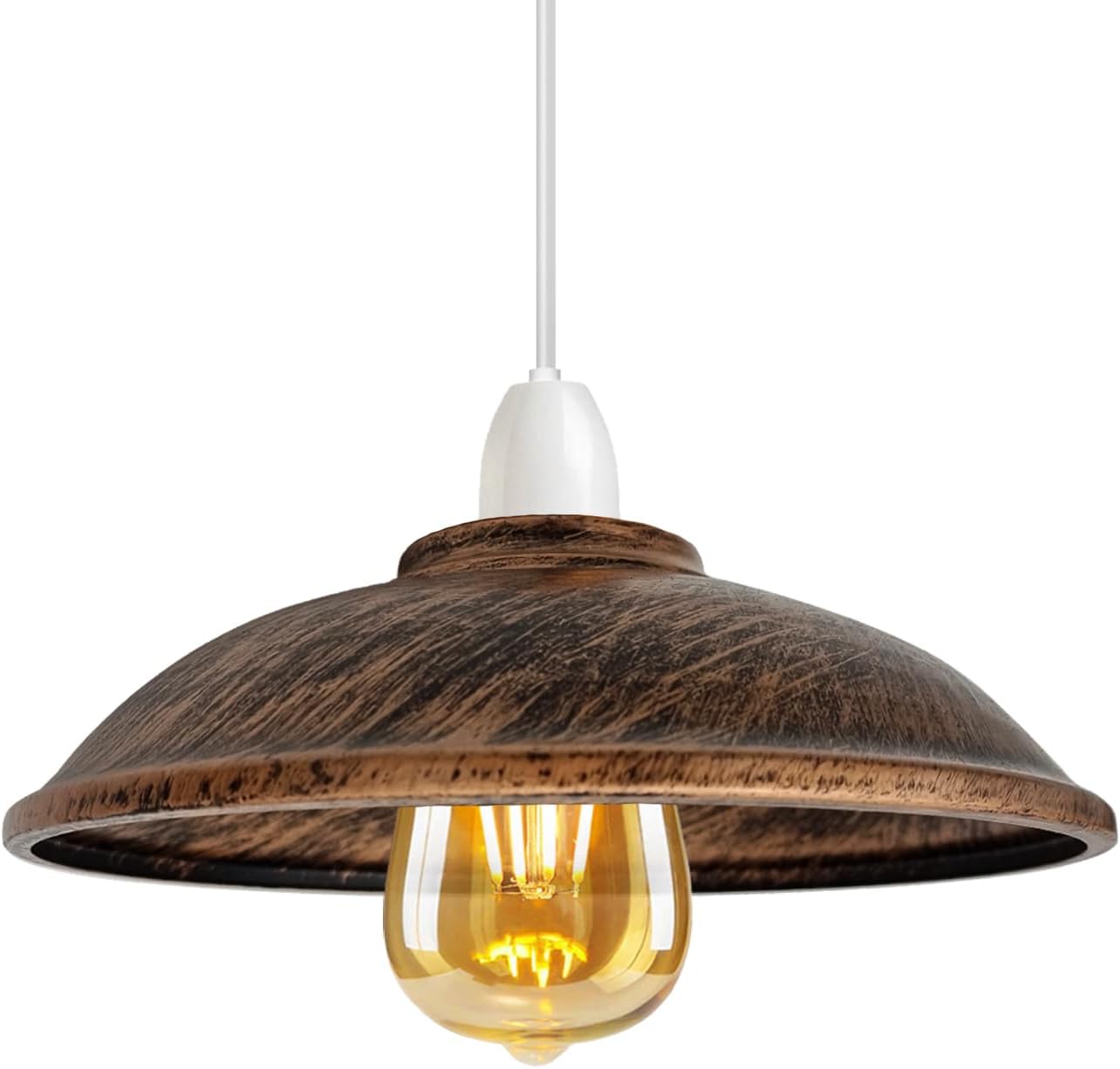 Modern Metal Pendant Shade – 24cm E27