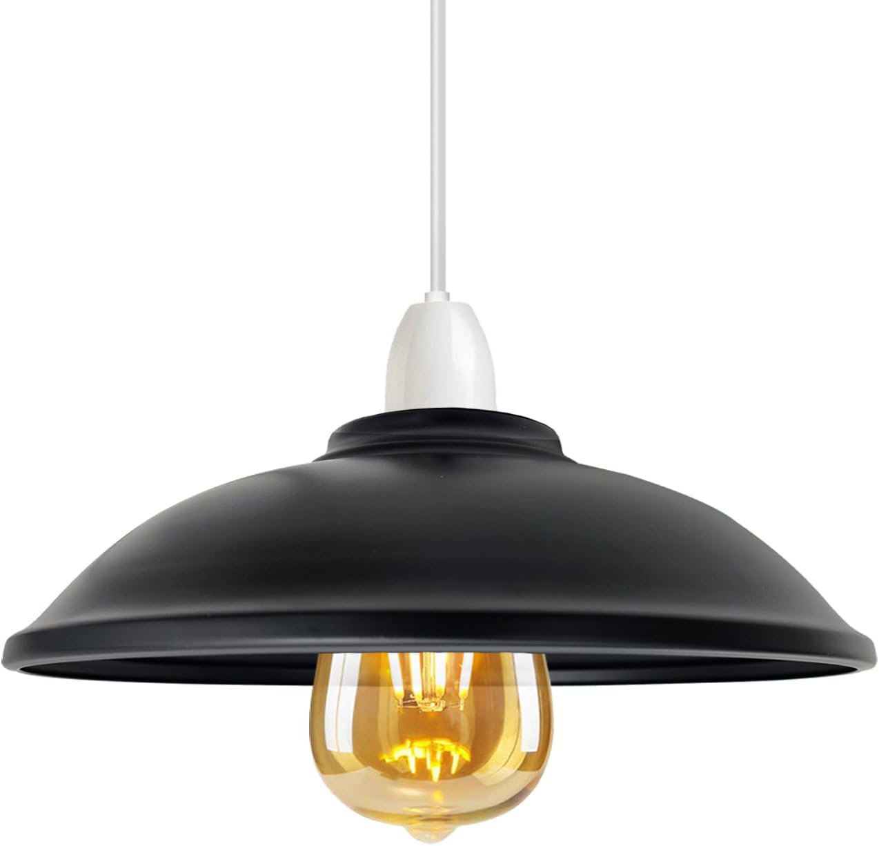 Modern Metal Pendant Shade – 24cm E27