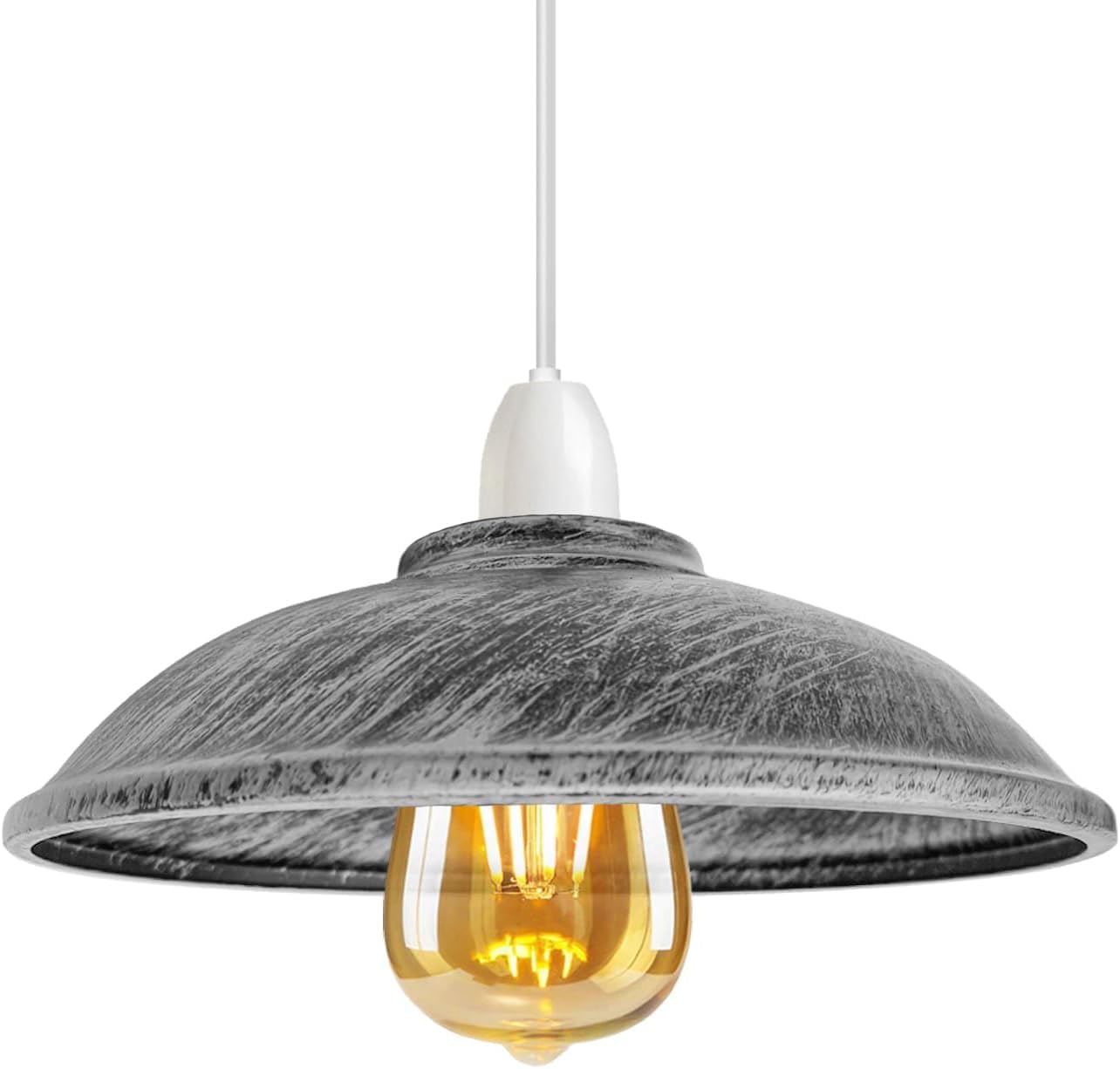 Modern Metal Pendant Shade – 24cm E27