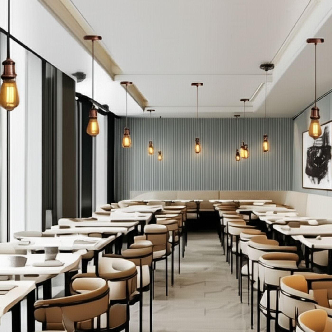 E27 Pendant Lamp Holder 1m Copper Light Pendant UK~1703